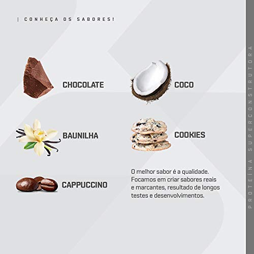 Whey Protein Concentrado Cookies Sachê 28g - 20g de Proteínas por Porção - Suplementos Naturais, Sup