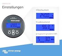 Victron Energy BMV-700 Batteriemonitor mit Display - 6.5-95 VDC - Fungiert als Batteriewächter - Grau – Ansicht 6