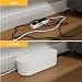 D-Line EU/CTULGEW/SW - Caja Organizadora de Cables, Blanco, Grande