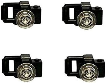 Pack of 4 Cameras for Minifigures