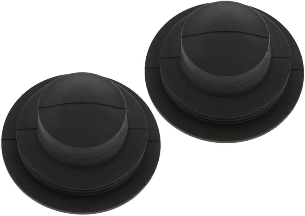 B 低価格 Blesiya 2ピース 車 ヘッドライトダストキャップカバー 全８サイズ 耐久性 65 40mm