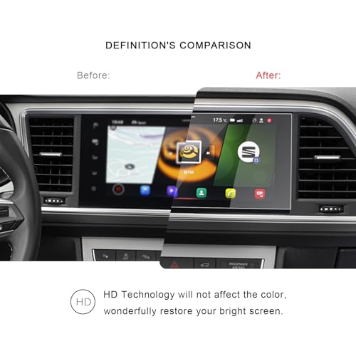 Protection d'écran Seat Ateca 2021-2025 navigation tacticle 9,2 pouces - 4