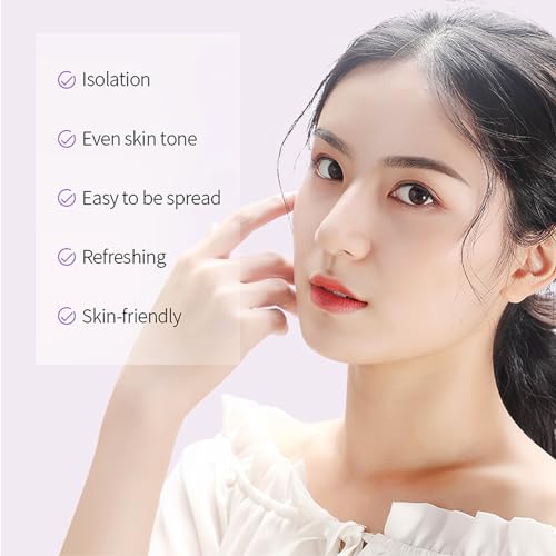 Anti-redness Face Primer,Green Colour Corrector,Make up Primer for Red & Blemished Skin,Hydrating Isolation Cream,Versatile Skin-Focused Primer,Tone Adjusting Face Primer - Image 6