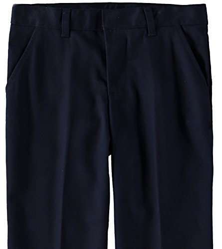 Image of French Toast Boys' Adjustable Flat Front Double Knee Pant