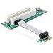 Produktbild Delock 41341 Riser PCI-Express Karte (1x Slot auf 2X Slot), Grün, Weiß
