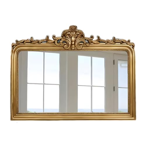 Hamilton Hills 30x40 Vintage Gold Mirror - French Baroque and