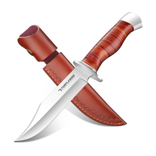 PURPLEBIRD Jagdmesser Feststehende Klinge Scharfes, Messer Outdoor Survival...