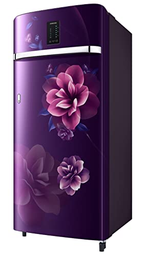 Image of Samsung 215L 3 Star Inverter Direct-Cool Single Door Digi-Touch Refrigerator Appliance (RR23C2E23CR /HL,Camellia Purple)
