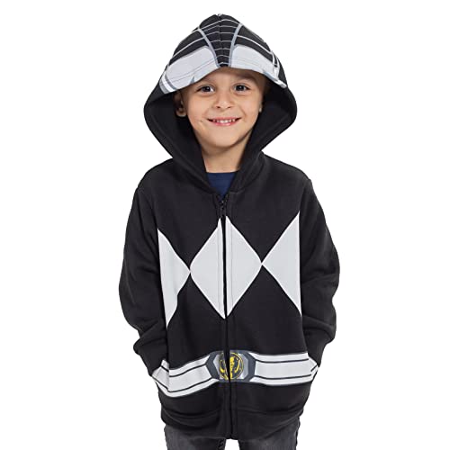 Power Rangers Blue Ranger Fleece Zip Up Hoodie for Toddler to Big Kid2