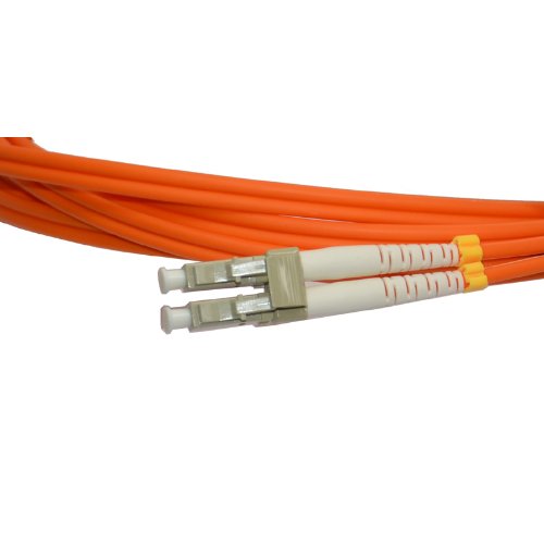 EB-LINK 3M 9.8ft LC to FC OM1 Fiber Cable Optic Patch Cord Jumper Duplex Multi-Mode 62.5/125 LC-FC,3Meters,Orange