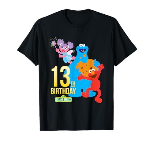 Sesame Street vêtement anniversaire 13 ans en coton doux pour ados