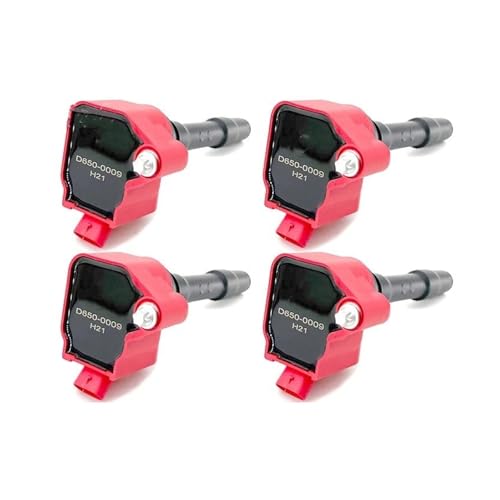 Bobine d'allumage rouge pour BMW B48 B58 12138615991 (Pack de 4)
