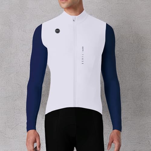 GCRFL Kit de ciclismo de inverno conjunto de jérsei de ciclismo masculino manga longa Jersey calças