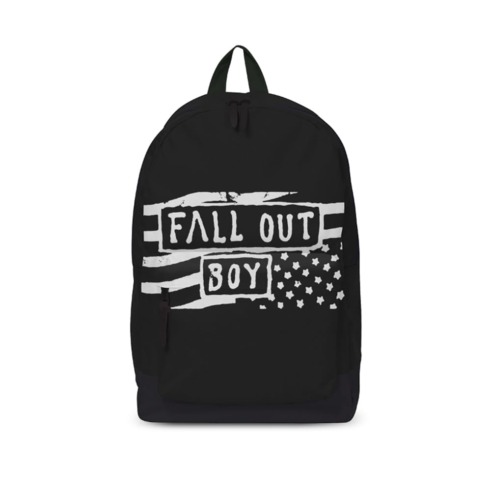 Rocksax - Official Music Merchandise Boys Multicolored Rocksax Fall Out - Backpack American Beauty / American Psycho - Officially Licensed Backpack