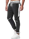 Qualität: Mit einem hohen Anteil an Baumwolle besteht diese Sweat-Hose aus qualitativem Stoff, der nicht ins Schwitzen bringt und auch nicht klebt. Frei von Schadstoffen wird diese Jogging-Hose fabriziert und sorgt so für ein angenehmes Tragegefühl.