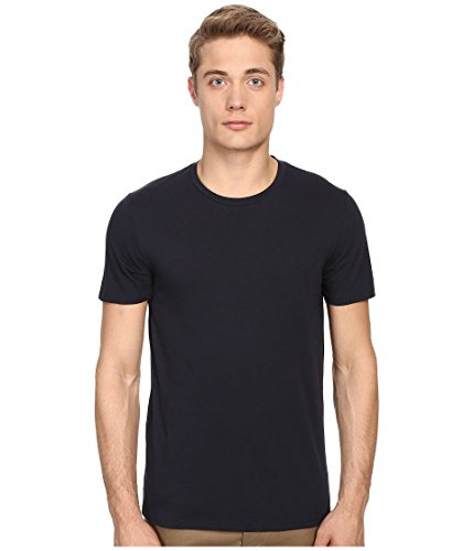 Vince Mens Pima Cotton Crew Neck T Shirt, Coastal Blue, Large US