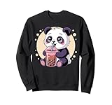 Photo Gallery carino kawaii panda kawaii anime bere bubble tea ragazza bambini felpa Photo Gallery carino kawaii panda kawaii anime bere bubble tea ragazza bambini felpa