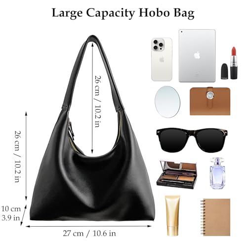Bolso bandolera pequeño para mujer estilo hobo slouchy miniatura 3