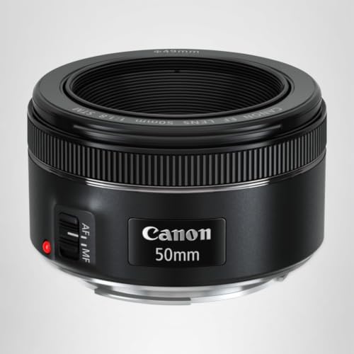 Canon EF 50mm f/1.8 STM Lens International Version (No