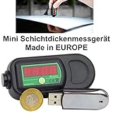✅ 1 medidor de grosor de capa de calidad superior ✅ Detalles del producto: ✅ Ideal para el comercio de vehículos, reparaciones inadecuadas de carrocería se encuentran tan rápido y sin gran esfuerzo
