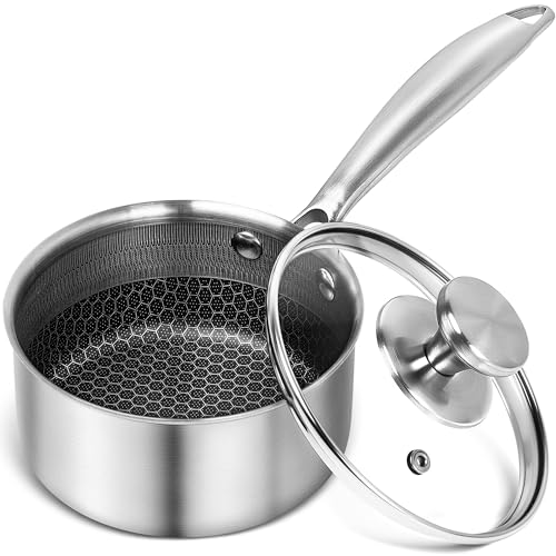 Michelangelo Triple Ply Honeycomb Saucepan