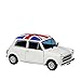 HYSXM per Mini Cooper 1300 1:24 Pressofuso in Lega Modello di Auto Simulazione Decorazione Collezione Regalo Giocattolo Scala pressofuso Modello Auto (Colore : White)