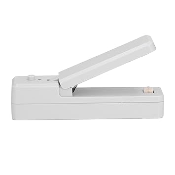 Snack Sealer, Heat Sealer 2 in 1 Multi Purpose USB Charging for Kitchen for Hiking for Camping(Grey)