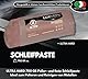 Lux Metal Polierpaste Braun 700 g Grob Schleifpaste Für Spiegelnden Glanz Und Kratzerentfernung Auf Edelstahl, Aluminium, Messing, Chrom, Holz Marmor und Weitere Metall Ideal Zum Polieren von Messern
