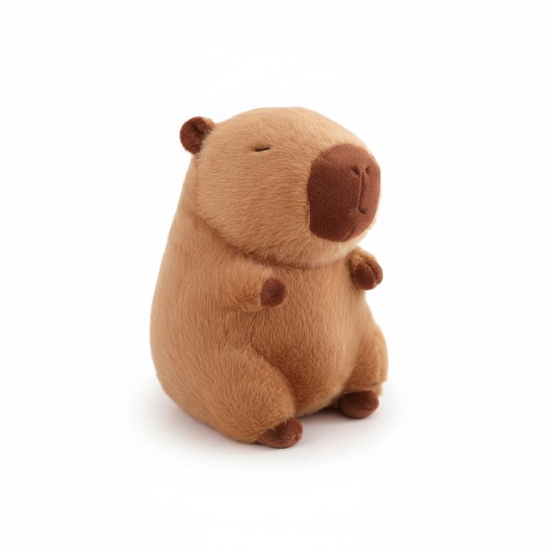 Image of HUG 'n' FEEL SOFT TOYS 30cm Capybara Soft Toy Plush Stuffed Animal | Cute Aesthetic Huggable Capybara Teddy Bear Toy for Kids, Girls, Boys & Adults | Ideal for Birthday Gifting & Home Room Decor