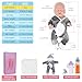 Vollence 14 inch Full Body Silicone Baby Doll That Look Real Not Vinyl Dolls Realistic Newborn Platinum Real Silicone Baby Dolls for Kids Birthday Child Christmas Toys Gifts