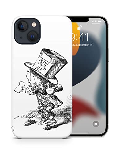 Old Retro Vintage Fairy Tale Mad Hatter #1 Phone Case Cover For Apple Iphone 13 #TOP21