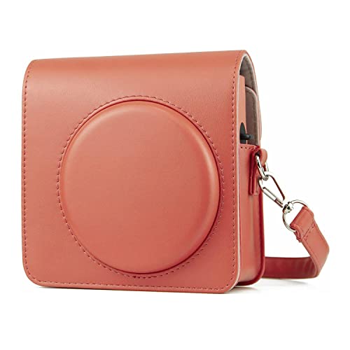 Image of Fujifilm Instax Square Film Twin Pack (40 Exposures) Bundle with Case and Storage Box (Orange) (4 Items)