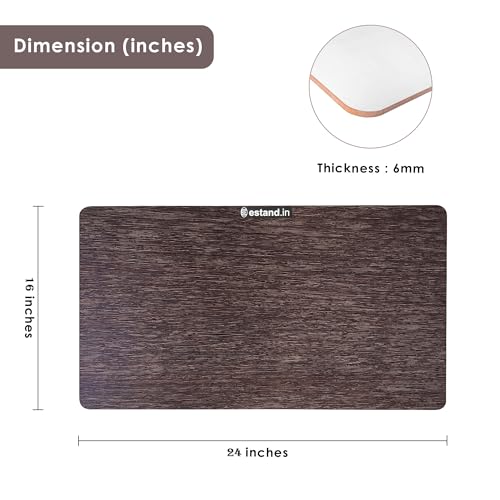 Image of Lap Board for Study | Home | Dining | Office | Laptop | Computer Desk | Reading & Writing | Multi-Purpose | Made in India | (WENGE, LB-16X24-WENGE)