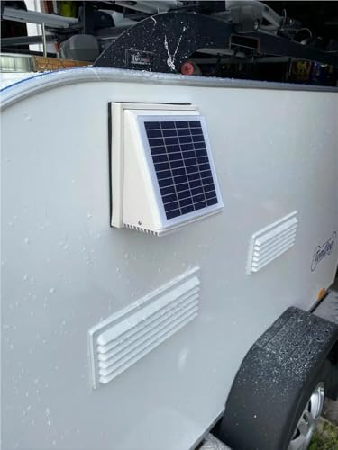 Extracteur solaire 120mm pour ventiler la serre en été - 6