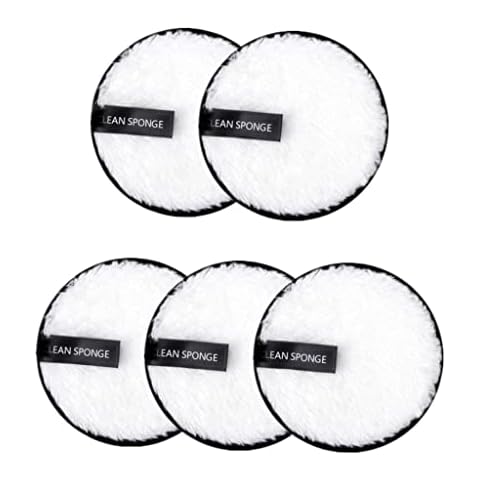Voarge 5 Pcs Reusable Makeup Remover Pads Set Cover