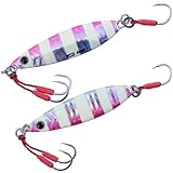 Major Craft(メジャークラフト) ルアー メタルジグ ジグパラ ショアスローモデル20g #26 ゼブラピンク JPSLOW-20