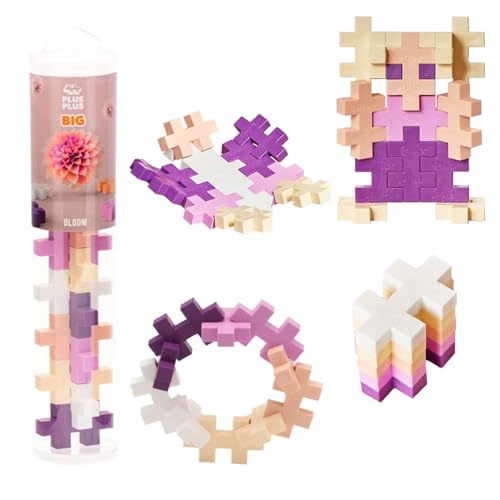 Image of PLUS PLUS Big 15 Piece Bloom Mix - Large Building Blocks for Toddlers