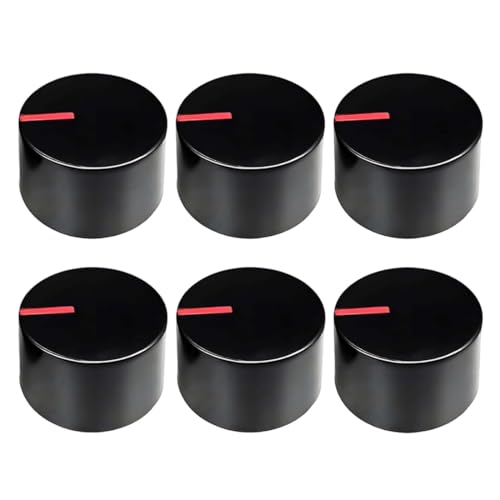 6 Pièces Bouton pour Réchaud à Gaz cuisiniere gaz cuisinière à gaz 6 mm Bouton de Poêle pour Cuisinière à Gaz bouton gaziniere universelBoutons de...