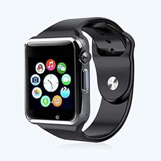 Update Bonn | Smartwatch A1 | Bluetooth 3.0 con touch screen da 1,54 pollici GSM slot scheda SIM 3.0 MP fotocamera per Android Samsung S5 S6 Note 4 Note 5 HTC Sony LG Smartphone ...