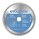 Evolution Power Tools T210TCT-68CS cirkelzaagblad (TCT-zaagblad) voor het zagen van dun staal - metaalzaagblad met uiteinde van carbide, 210 mm