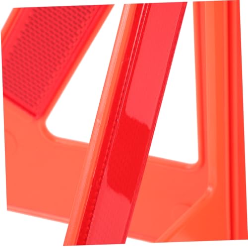 Kit de señales reflectantes triangulares para auto 2 sets miniatura 5