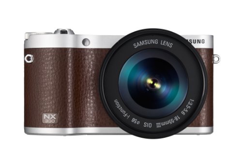 Samsung Nx300 20.3Mp Cmos Smart Wifi Mirrorless Digital Camera With 18-55Mm Lens And 3.3" Amoled Touch Screen (Brown) #TOP1