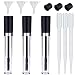 Wonderwin 3 pack 10ml Empty Mascara Tube with Eyelash Wand, Eyelash Cream Container Bottle with Rubber Inserts, Funnels and Transfer Pipettes for Castor Oil, Ideal Kit for DIY Cosmetics (3 Pack)