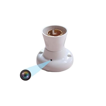 Safety Net SAFETYNET 4K New WiFi Spy Holder Camera Wireless Hidden Cameras, Ultra HD Secret Spy Cam/Nanny Cam with Phone App Live Stream for Home Security, White