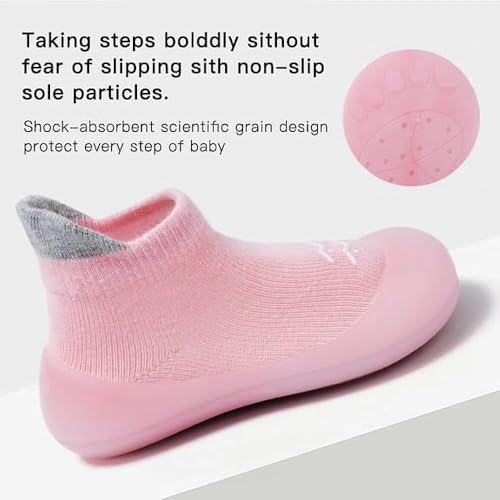 Baby Toddler Shoes Lightweight Breathable Mesh Sneakers for 0 Months-7 Toddler Boys & Girls2