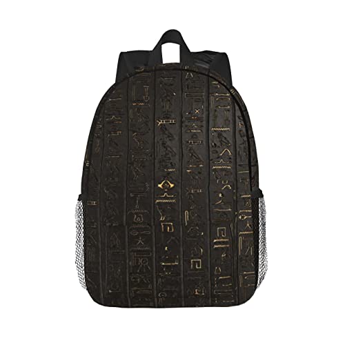 Sac à dos égyptien antique léger de 38 cm pour soulager le dos des étudiants et actifs