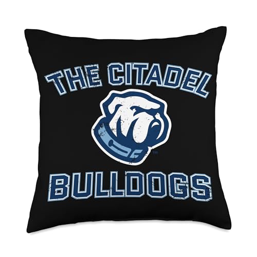 The Citadel Bulldogs | Official NCAA Merch | TCB1005 Throw Pillow