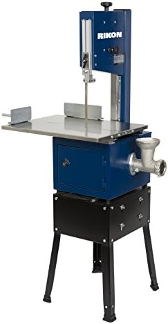 Rikon 10-308 Meat Saw With Grinder, 10-Inch
