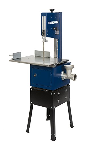 Rikon 10-308 Meat Saw With Grinder, 10-Inch