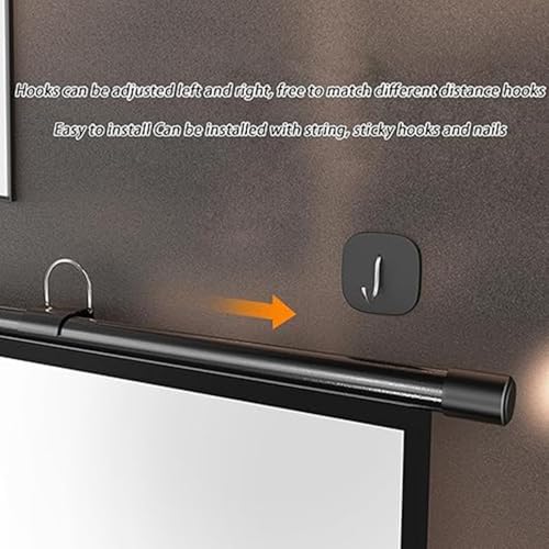 Pantalla Manual Retráctil 72 pulgadas 16:9 para Proyector miniatura 2